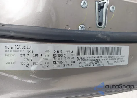 2019 Jeep Cherokee Latitude Fwd from USA, damaged, VIN 1C4PJLCX7KD343373